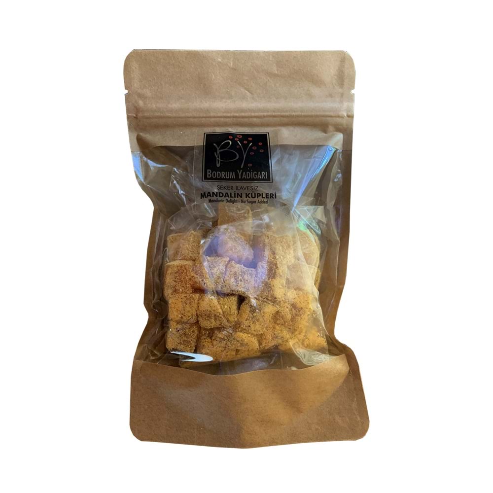 Şeker İlavesiz Mandalin Küpleri (Sade) (200 gr)